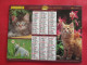 Delcampe - LOT DE 31 CALENDRIERS ALMANACHS De 1982 à 2016  CHIEN, CHAT, POUSSIN LAVIGNE OBERTHUR OLLER - Grand Format : 1981-90