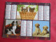 Delcampe - LOT DE 31 CALENDRIERS ALMANACHS De 1982 à 2016  CHIEN, CHAT, POUSSIN LAVIGNE OBERTHUR OLLER - Grand Format : 1981-90