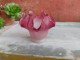 Petite Tulipe De Lampe Fleur Pétales Verre Rose Dégradé - Luminarie E Lampadari