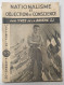NATIONALISME ET OBJECTION DE CONSCIENCE Yves De La Brière SJ 1937 - Francese