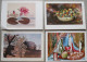 ISRAEL SHANA TOVA NEW YEAR MOUTH FOOT PAINTER ARTIST LOT CARTE CARD KARTE TARJETA BIGLIETTO CARTAO KARTKA POSTCARD - Año Nuevo