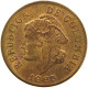 COLOMBIA 2 CENTAVOS 1965 TOP #s062 0335 - Colombia