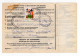 1968. YUGOSLAVIA,CROATIA,DUBROVNIK,DESPATCH NOTE,CANADA TO YUGOSLAVIA,CUSTOM IN LJUBLJANA - Cartas & Documentos