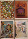 ISRAEL SHANA TOVA NEW YEAR MOUTH FOOT PAINTER ARTIST LOT CARTE CARD KARTE TARJETA BIGLIETTO CARTAO KARTKA POSTCARD - Nouvel An