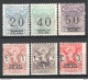 Somalia 1926 Segnatasse Vaglia Sass.SV7/12 **/MNH VF/F - Somalia