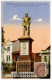 Brazil 1933 Postcard Porto Alegre - Monumento Ao Conde De Porto Alegre; 40r. "Agriculture" Stamp - Porto Alegre