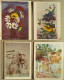 ISRAEL SHANA TOVA NEW YEAR MOUTH FOOT PAINTER ARTIST LOT CARTE CARD KARTE TARJETA BIGLIETTO CARTAO KARTKA POSTCARD - Nieuwjaar