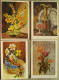 ISRAEL SHANA TOVA NEW YEAR MOUTH FOOT PAINTER ARTIST LOT CARTE CARD KARTE TARJETA BIGLIETTO CARTAO KARTKA POSTCARD - Nouvel An