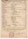 1907. AUSTRIA,BOSNIA,SARAJEVO,SERBIAN ORTHODOX CHURCH BIRTH CERTIFICATE,60 + 40 HELLER REVENUE STAMPS - Revenue Stamps