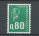 Marianne De Béquet N°1891c 80c Vert Gomme Tropicale Y1891c - Nuovi