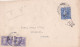 G-B-1950-lettre Taxée OSSETT Pour Soissons-02 (France)-timbre Seul Sur Lettre,cachet  Date  13-2-1950--cachet T  7c FS - Briefe U. Dokumente