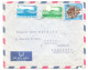 RDC 552 554 Palais De La Nation 509 Armée Sur Lettre De Lubumbashi Vers Thuin Belgique 1966 - Lettres & Documents