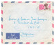 RDC 624 Mobutu Sur Lettre De Lubumbashi Vers Thuin Belgique 1966 - Storia Postale