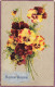 FÊTES ET VOEUX - Nouvel An - Un Bouquet De Fleur - Colorisé - Carte Postale Ancienne - Pasen