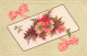 FÊTES - VŒUX - Bonne Fête - Fleurs Roses - Nœuds Roses - Colorisé - Carte Postale Ancienne - Autres & Non Classés