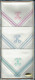 Boîte De 3 Anciens Mouchoirs - Zakdoeken (Marqués De La Lettre K Et étiquetés Irish Lawn Loom Master Made In N. Ireland) - Handkerchiefs