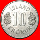 * DRAGON (1967-1980): ICELAND  10 CROWNS 1976! · LOW START · NO RESERVE! - Islandia