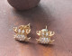 "Krebs " Ohrenstecker Aus 9Karat Gold - Boucles D'oreilles