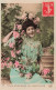 Fantaisie- Femme Entourée De Fleurs - Pour être Sûre De Vous Plaire - Colorisé - Carte Postale Ancienne - Vrouwen
