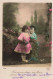 FÊTES - VŒUX - Bonne Année - Petite Fille Et Petit Garçon - Colorisé - Carte Postale Ancienne - Altri & Non Classificati