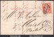 FRANCE N°16 SUR LETTRE AVEC LOSANGE BUREAU D DE PARIS + CAD DU 19/08/1857 - 1853-1860 Napoléon III.