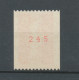 Type Marianne Du Bicentenaire N°2819a ( T.V.P.) Rouge N° Rouge Au Verso Y2819a - Unused Stamps