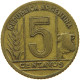 ARGENTINA 5 CENTAVOS 1944 #s060 0449 - Argentine