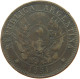 ARGENTINA 2 CENTAVOS 1891 #a007 0407 - Argentine