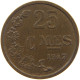 LUXEMBOURG 25 CENTIMES 1947 TOP #a050 0463 - Luxembourg