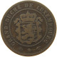 LUXEMBOURG 5 CENTIMES 1855 #a010 0339 - Luxembourg