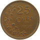 LUXEMBOURG 25 CENTIMES 1930 #c046 0355 - Luxembourg