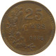 LUXEMBOURG 25 CENTIMES 1930 #c046 0349 - Luxembourg