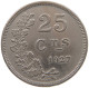 LUXEMBOURG 25 CENTIMES 1927 #a079 0433 - Luxemburgo