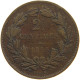 LUXEMBOURG 2 1/2 CENTIMES 1854 #c050 0095 - Luxembourg