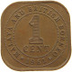 MALAYSIA 1 CENT 1961 #a059 0799 - Malaysie