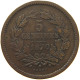 LUXEMBOURG 5 CENTIMES 1870 #c010 0107 - Luxembourg