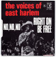 The VOICES OF EAST HARLEM : No, No, No - Elektra INT. 80254 - France - 1970 - Soul - R&B