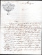 2070. GREECE, ITALY. 1839 LETTER FROM CONSULATE OF THE KINGDOM OF THE TWO SICILIES IN ATHENS. DISINFECTED IN ANCONA - ...-1861 Prephilately