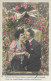 SERIE DE 5  CARTES  FANTAISIE ANNEE 1908 -  COUPLE  AU COLOMBIER  -  A  LEGENDE    :    -  CIRCULEE  TBE - Colecciones Y Lotes