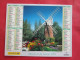 Delcampe - LOT DE 12 CALENDRIERS ALMANACHS De 1982 à 1994 FLEURS LAVIGNE OBERTHUR - Grand Format : 1981-90