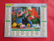 Delcampe - LOT DE 9 CALENDRIERS ALMANACHS BOUQUET DE FLEURS De 1992 à 2012 LAVIGNE OBERTHUR - Formato Grande : 1991-00