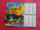 Delcampe - LOT DE 9 CALENDRIERS ALMANACHS BOUQUET DE FLEURS De 1992 à 2012 LAVIGNE OBERTHUR - Grand Format : 1991-00