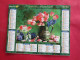 Delcampe - LOT DE 9 CALENDRIERS ALMANACHS BOUQUET DE FLEURS De 1992 à 2012 LAVIGNE OBERTHUR - Groot Formaat: 1991-00