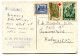 RC 26145 BULGARIE 1947 CARTE POSTALE AVEC TIMBRE CROIX ROUGE POUR MADAGASCAR ( VOIR DESCRIPTION ) - Cartas & Documentos