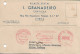 Portugal , 1957 Advertising Postmark I. GRANADEIRO Cortiças , Cork , Commercial  Postcard - Marcophilie