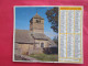 CALENDRIER ALMANACH 1982 OBERTHUR AMEUGNY SAONE ET LOIRE BORDURE DE ROUTE - Grossformat : 1981-90