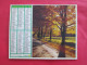 CALENDRIER ALMANACH 1982 OBERTHUR AMEUGNY SAONE ET LOIRE BORDURE DE ROUTE - Grand Format : 1981-90