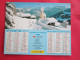 CALENDRIER ALMANACH 1994 MONTAGNE EN HIVER INNERBERG AUTRICHE MONT BLANC EN ETE  LAVIGNE - Groot Formaat: 1991-00