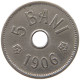 ROMANIA 5 BANI 1906 J #a017 0643 - Roumanie