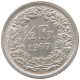 SWITZERLAND 1/2 FRANC 1967 TOP #a044 0183 - Autres & Non Classés